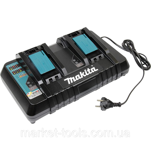 Потужний зарядний пристрій Makita DC18RD (630868-6) : 18V, 7.2В-18В --- 9А 630868-6 фото
