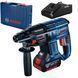 Перфоратор акумуляторний BOSCH GBH 180-LI 0611911122 (1акум.18В 4Аг/зарядний) - фото товару 0611911122