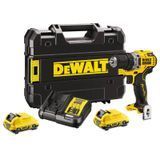 Дрель-шуруповерт аккумуляторная бесщёточная DeWALT DCD701D2 DCD701D2 фото