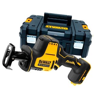 Акумуляторна безщіткова шабельна пила DeWALT DCS369NT (каркас) : 18B, кейс DCS369NT фото