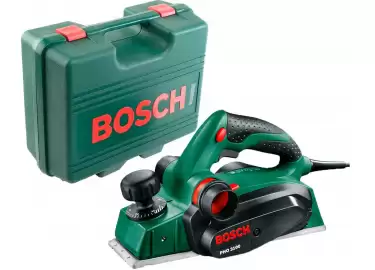 Професійний рубанок електричний Bosch PHO 3100 : 750 Вт, ширина/глибина обробки 82мм/0-3,1 мм (0603271100) 0603271100 фото