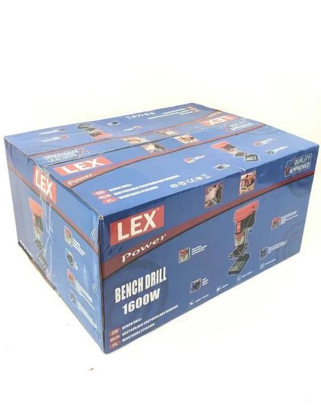 Вертикальний свердлильний верстат Lex LXDP16, 5 швидкостей, 1.6 кВт, 16мм LXDP16 фото