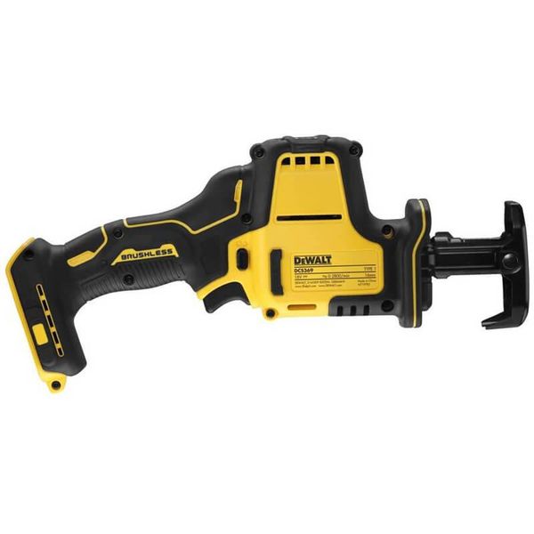 Аккумуляторная бесщеточная сабельная пила DeWALT DCS369NT (каркас): 18B, кейс DCS369NT фото