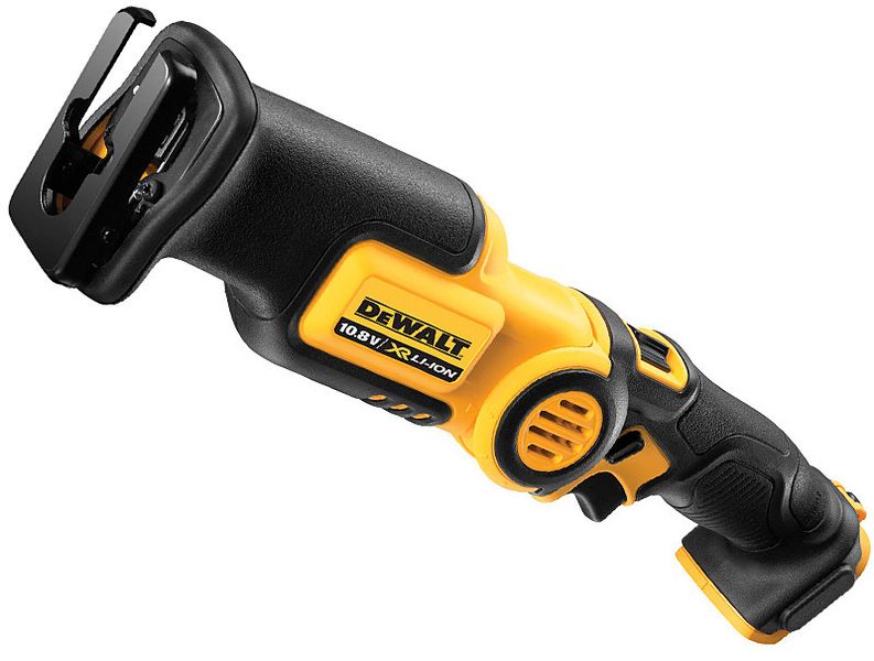 Аккумуляторная сабельная пила DeWALT DCS310N: без Акб 10.8В, 2700 ход/мин. Электроножовка DCS310N фото