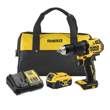 Купити Дриль-шурупокрут акумуляторний безщітковий ударний DeWALT DCD709M1 : з АКБ 18V 4,0 Ah, 65 Нм, 1650 об/хв, 28050 уд/хв, вага 1.2кг в Україні у Tools Store