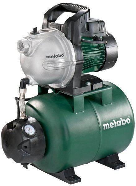 Бытовая насосная станция Metabo HWW 4000/25 G : 1100 Вт, 67 л/мин гидрофор для дома и дачи 600971000 600971000 фото