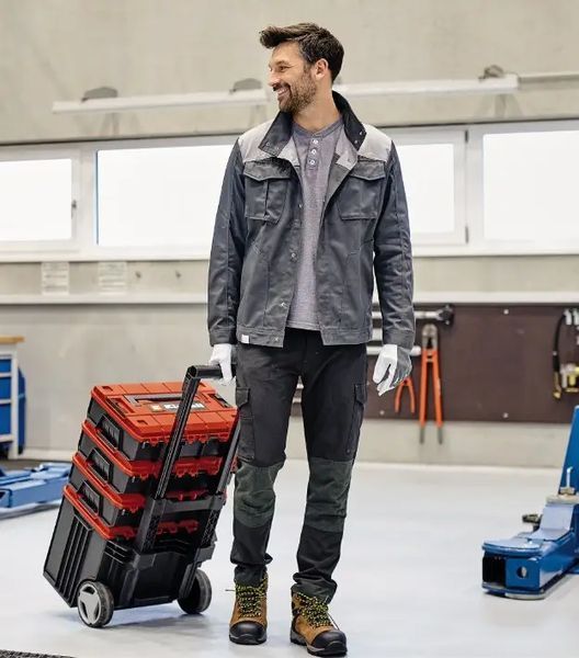 Качественный пластиковый кейс Einhell E-Case Tower: нагрузка до 120 кг (4540015) 4540015 фото
