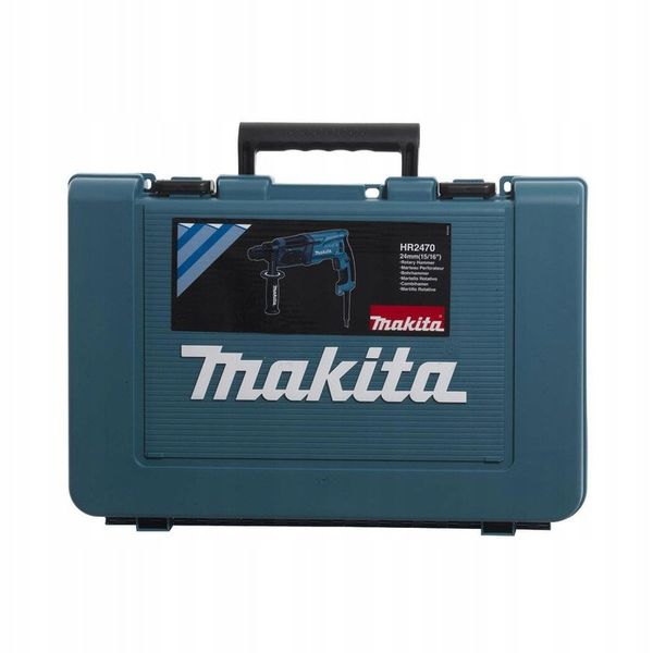 Профессиональный перфоратор Makita HR 2470: SDS-Plus, 780 Вт, 2.4 Дж, 4500уд./мин., кейс HR 2470 фото