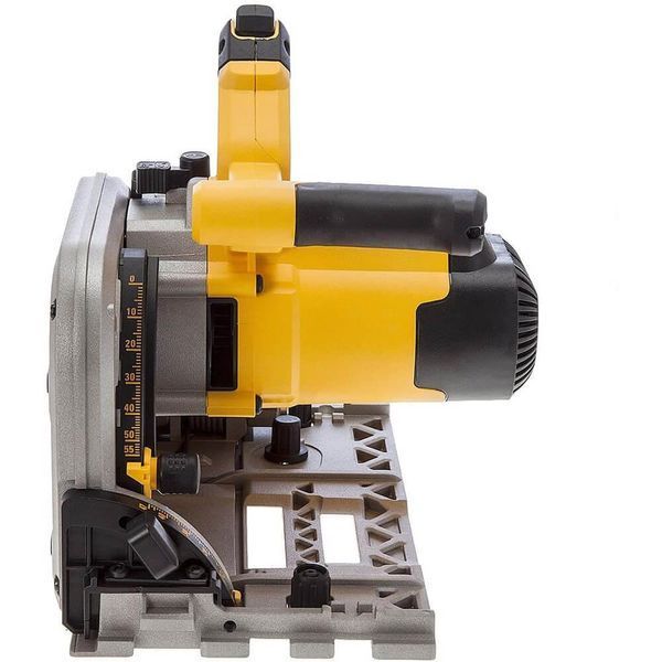 Профессиональная ручная погружная дисковая пила DeWALT DWS520KT : 1300 Вт, 165мм, 59мм глубины погружная DWS520KT фото