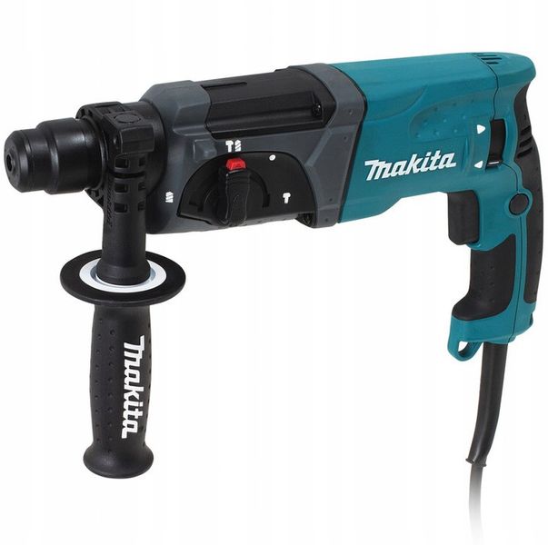 Профессиональный перфоратор Makita HR 2470: SDS-Plus, 780 Вт, 2.4 Дж, 4500уд./мин., кейс HR 2470 фото