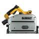 Профессиональная ручная погружная дисковая пила DeWALT DWS520KT : 1300 Вт, 165мм, 59мм глубины погружная - фото товара DWS520KT