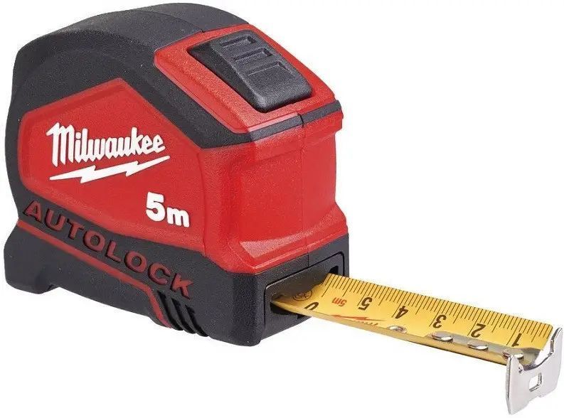 Рулетка 5м MILWAUKEE Autolock 4932464663 (25мм) 4932464663 фото