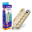 Сетевой удлинитель Svittex SV-003, 220В, 10А, 5 розеток, 5.0 м Серый (YT-SV-003) YT-SV-003 фото