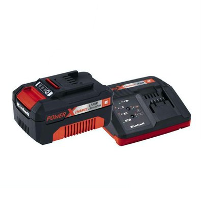 Зарядний пристрій і акумулятор Einhell 18V 3,0 Ач Starter Kit Power-X-Change (4512041) 1614 фото