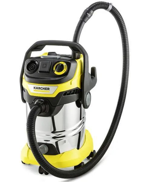 Профессиональный пылесос Karcher WD 6 P S V-30/6/22/T : 1300Вт, бак 30л, уборка сухая/влажная 1.628-360.0 фото