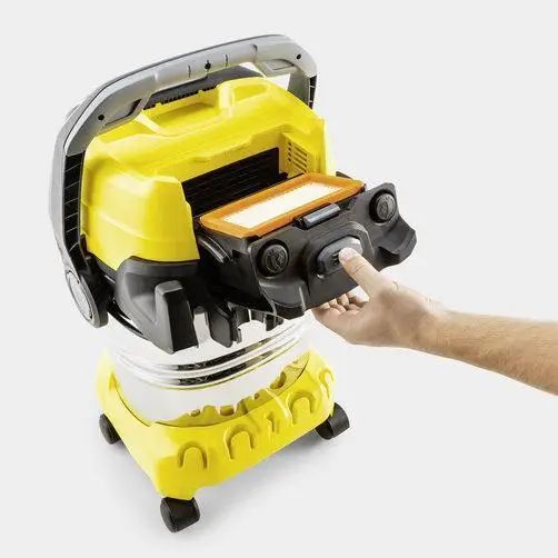 Профессиональный пылесос Karcher WD 6 P S V-30/6/22/T : 1300Вт, бак 30л, уборка сухая/влажная 1.628-360.0 фото