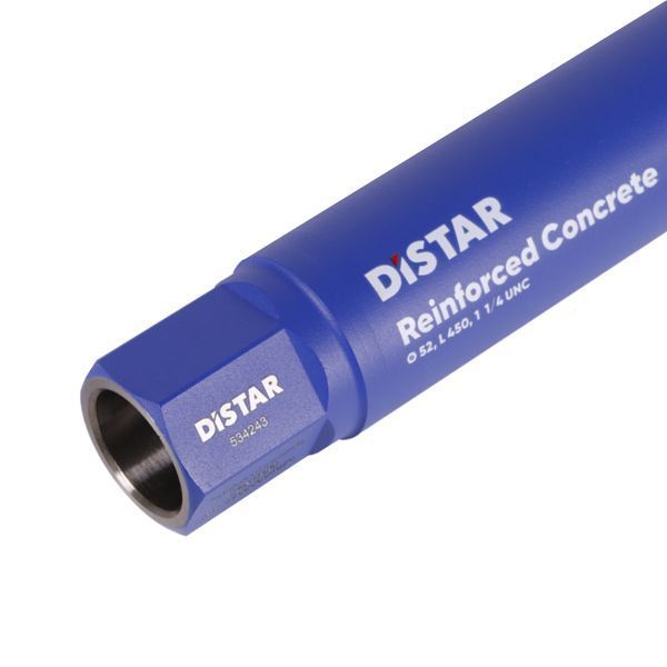 Купити Коронка алмазна 52мм DISTAR DDS-W 052*450*1 1/4 UNC (високоармований бетон) в Україні у Tools Store
