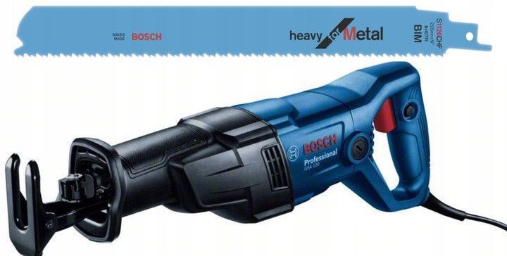 Купити Шабельна пила (електроножовка) Bosch GSA 120: 1200 Вт, 3000&nbsp;ходов/хв., 3,7 кг (06016B1020) в Україні у Tools Store