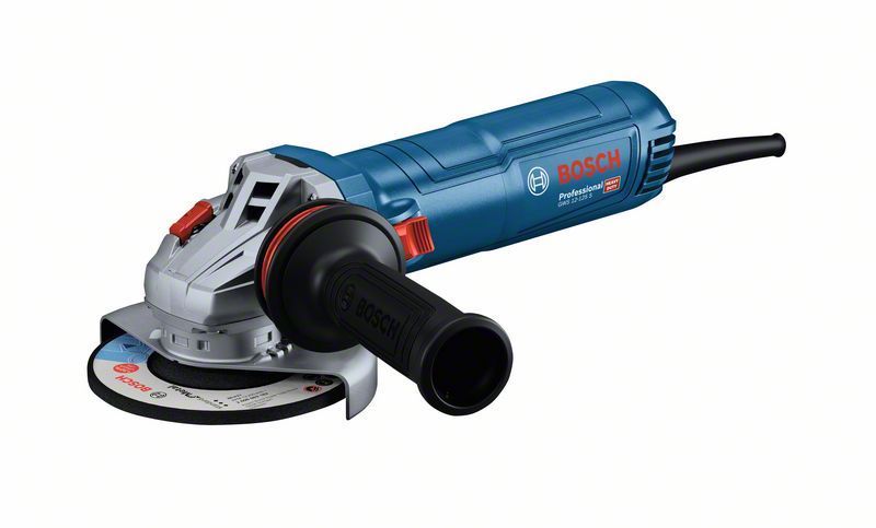 Профессиональная болгарка Bosch GWS 12-125 S: 1200Вт; диск 125мм; с регулировкой оборотов 06013A6020 фото