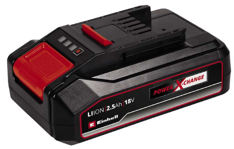 Мощное зарядное устройство и аккумулятор Einhell 18V 2.5 Аh Starter Kit Power-X-Change 4512097 фото