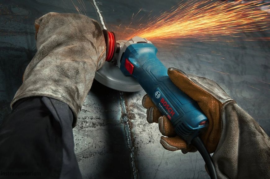 Професійна болгарка Bosch GWS 12-125 S : 1200Вт; диск 125мм; з регулюванням обертів 06013A6020 фото