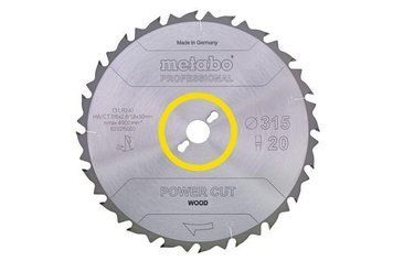 Купити Диск пиляльний 315*30мм/24T METABO 628016000 в Україні у Tools Store