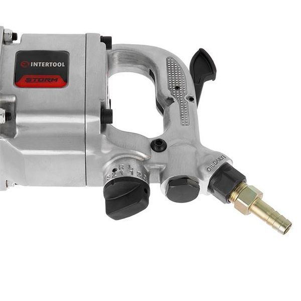 Купити Професійний гайковерт пневматичний 1" INTERTOOL PT-1104 : 2200 Нм, 3900 об/хв, 1/2", реверс в Україні у Tools Store