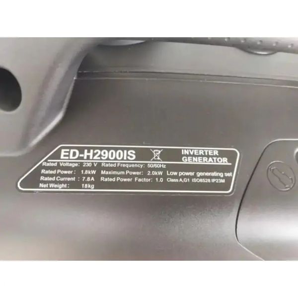 Купити Генератор бензиновий інверторний EDON ED-H2900IS (1.8-2.0кВт) в Україні у Tools Store