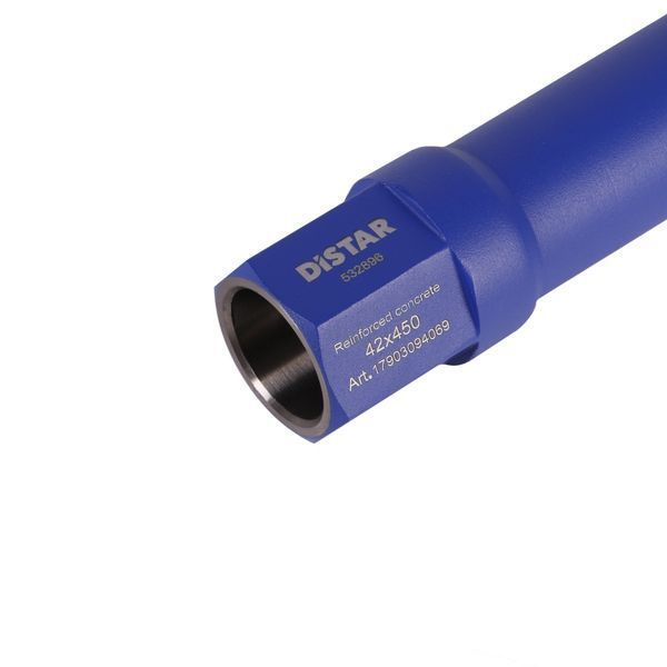 Коронка алмазная 42мм DISTAR DDS-W 042*450*1 1/4 UNC (высокоармированный бетон) 17903094069 фото