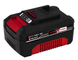 Потужний зарядний пристрій і акумулятор 18V 2 шт x 4,0Ah Twincharger Kit Einhell Power-X-Change 4512112 фото 3