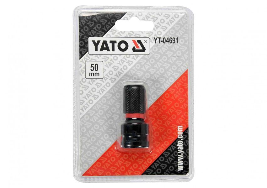 Переходник для ударных гайковертов YATO YT-04691 : 1/2" X HEX-1/4" 50 ММ YT-04691 фото