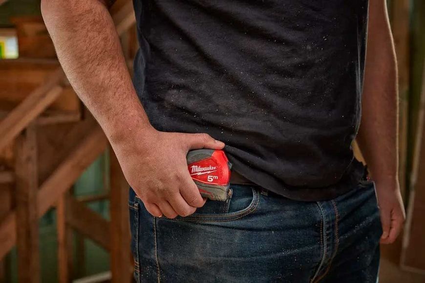 Купити Рулетка 5м MILWAUKEE Pro Compact 4932459592 (19мм) в Україні у Tools Store