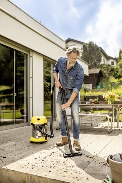 Пылесос аккумуляторный KARCHER WD 3-18 S (18В/каркас) 1.628-575.0 фото