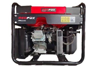 Професійний генератор інверторний бензиновий RedFox FRGG40 : 3.5/4.0 кВт бензогенератор для дому FRGG40i фото