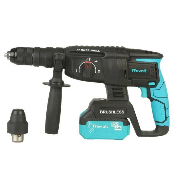 Купити Перфоратор акумуляторний REVOLT RH 20/26 DFR (18В/каркас) в Україні у Tools Store
