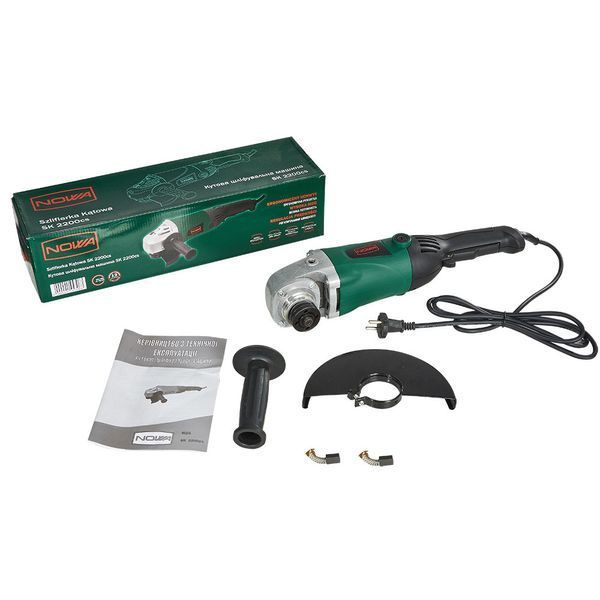 Купити Шліфмашина кутова 125мм NOWA SK1200 bls в Україні у Tools Store