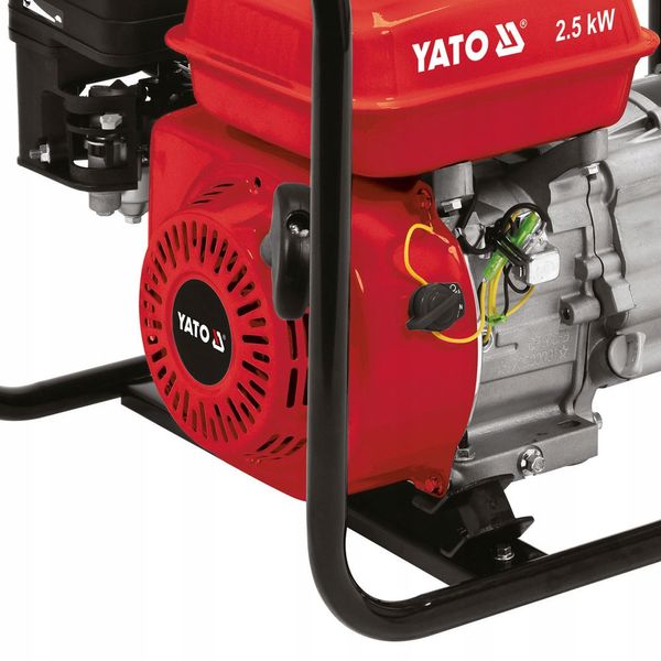 Професійний генератор бензиновий (електрогенератор) YATO YT-85453 2.5/2.7 кВт бензогенератор для дому YT-85453 фото