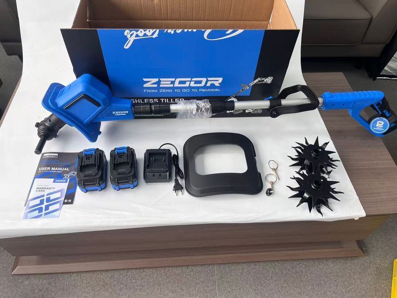 Культиватор аккумуляторный ZEGOR CCVAX-21BL-D (2акум.21В 6Ач/зарядный) CCVAX-21BL-D фото