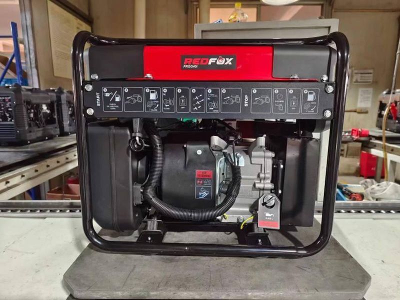Професійний генератор інверторний бензиновий RedFox FRGG40 : 3.5/4.0 кВт бензогенератор для дому FRGG40i фото