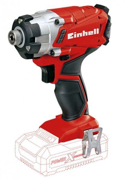 Купити Набір ударна викрутка Einhell TE-CI 18 Li Solo + зарядний пристрій і акумулятор 18V 2,5 Ah в Україні у Tools Store