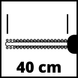Потужний кущоріз акумуляторний Einhell GC-CH 18/40 Li Solo 18 V, з АКБ + зарядне (3410940 4512097) - фото товару 3410940, 4512097