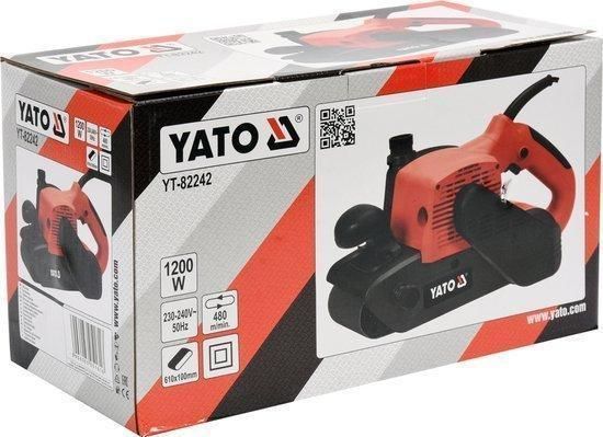 Шлифмашина сетевая ленточная 1200 Вт YATO YT-82242 1989 фото