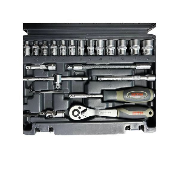 Набор инструментов 46 ед GTM GTS-046 1/4" (GTS-046) 227456 фото