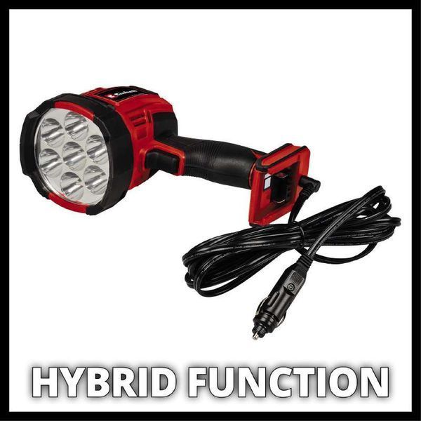 Фонарь аккумуляторный LED Einhell TE-CL 18/2500 LiAC-solo + АКБ 18В и зарядное 4514145, 4512097 фото