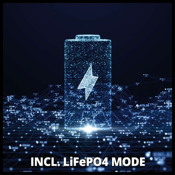 Мощное автомобильное зарядное устройство для Einhell CE-BC 5 M LiFePO4 : 12V, 3-120 Ah (1002251) 1002251 фото
