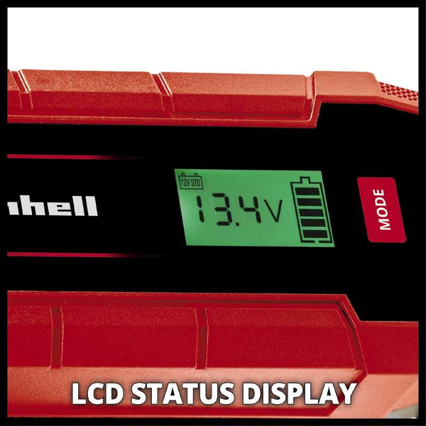 Мощное автомобильное зарядное устройство для Einhell CE-BC 5 M LiFePO4 : 12V, 3-120 Ah (1002251) 1002251 фото
