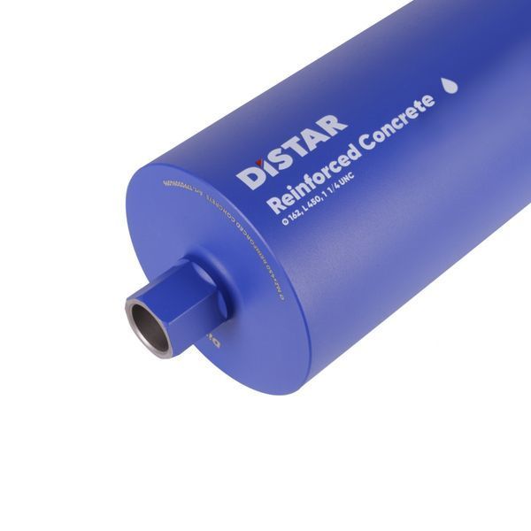 Купити Коронка алмазна 162мм DISTAR DDS-W 162*450*1 1/4 UNC (високоармований бетон) в Україні у Tools Store