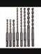 Набор буров и зубил SDS-Plus BOSCH Mixed Set 2608578765 (11шт.) - фото товара 2573079235