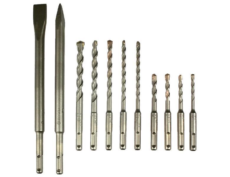 Набор буров и зубил SDS-Plus BOSCH Mixed Set 2608578765 (11шт.) 2608578765 фото
