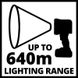 Ліхтар акумуляторний гібридний LED Einhell TE-CL 18/2500 LiAC-solo + АКБ 18В і зарядне 4514145, 4512097 фото 6